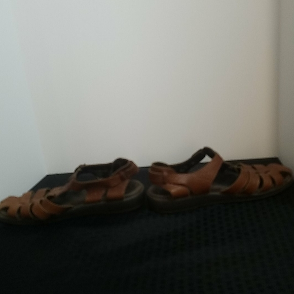 Mephisto Sam Leather Sandals Size US Mens 9 - Picture 3 of 8